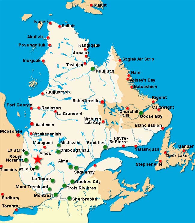 Amos Quebec Charter Flights 3 Competitive Quotes